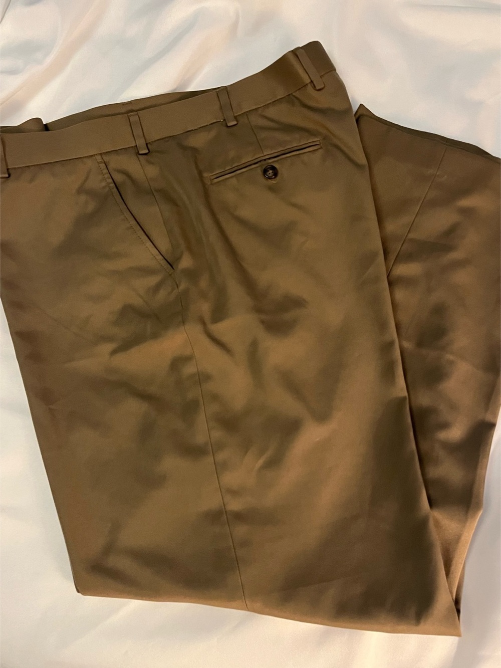 Perry Ellis Deep Khaki Dress Slacks